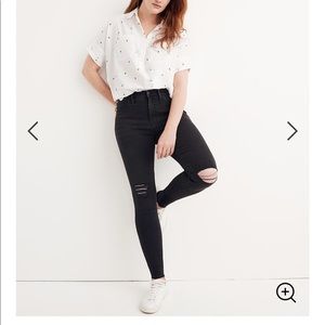 Madewell 9” mid rise skinny jean